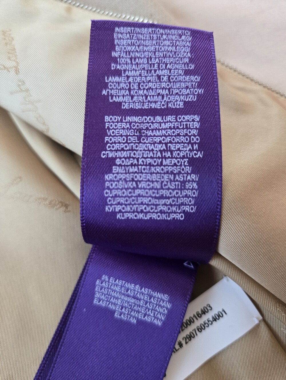 Ralph Lauren Purple Label Belted Wool Evelina Dress Leather Trim Size 6 RARE - Picture 12 of 14